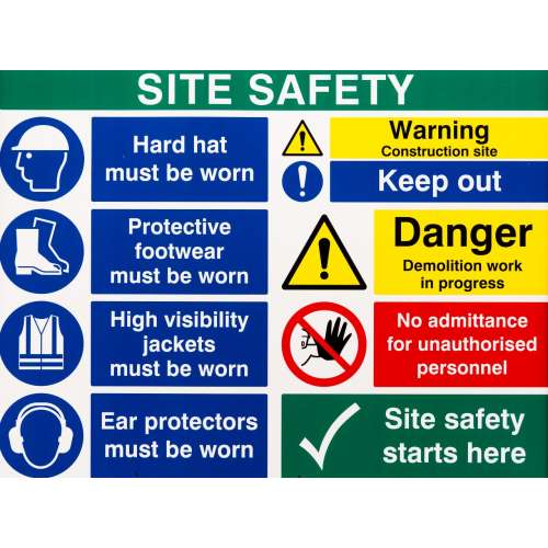 Symbolic Safety Signs Inspection