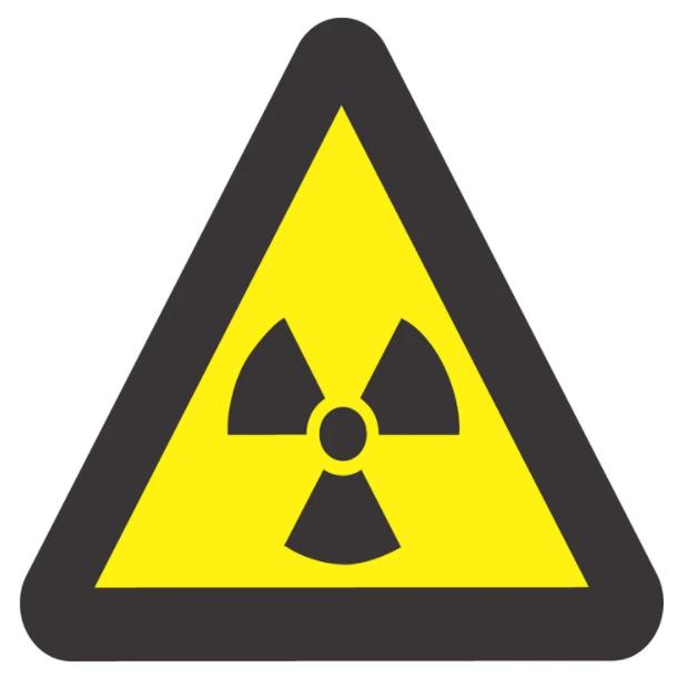 Ionising Radiation Warning - WW6 - CDK - 290