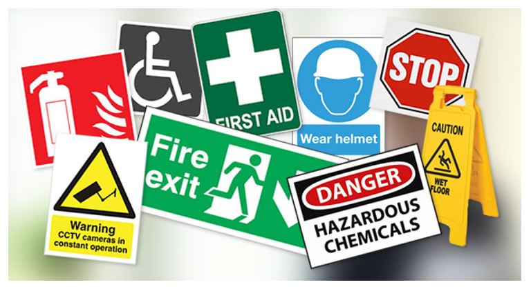 Signage Register - 101 to 200 Safety Signs